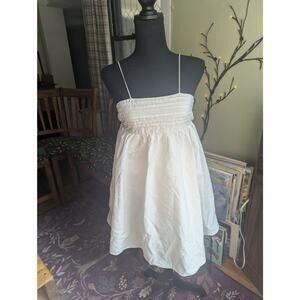 Bachelorette White Bridal Baby Doll dress Medium